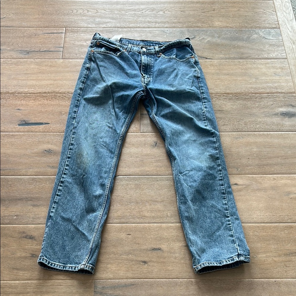 Levi’s 505 Classic Blue Denim Jeans 34x32